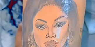 Amour, buzz ou folie ? Fou s’offre Mame Ndiaye Savon en tatouage