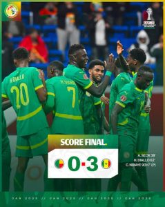 CAN 2025 : réduits à dix, les Lions de la Teranga s’imposent et valident leur qualification