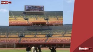 Stade Léopold Sédar Senghor : Vol spectaculaire de la table de mixage de la salle de conférence