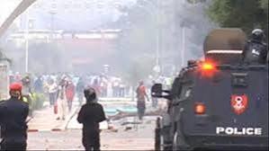 Affrontement à  l’UCAD : Un Policier grièvement blessé