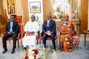 Palais : Diomaye a reçu une délégation du PDS