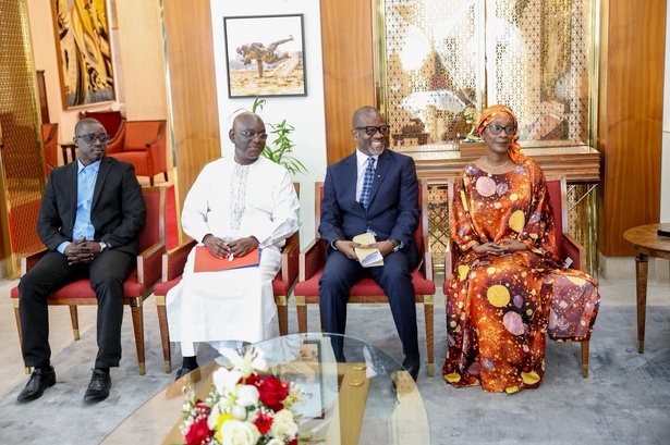 Palais : Diomaye a reçu une délégation du PDS