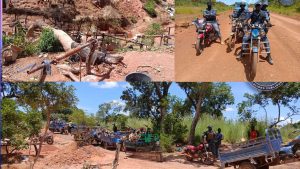 Orpaillage illégal : 32 dragues démantelées sur la Falémé lors d’une opération du GARSI 2 à Kédougou