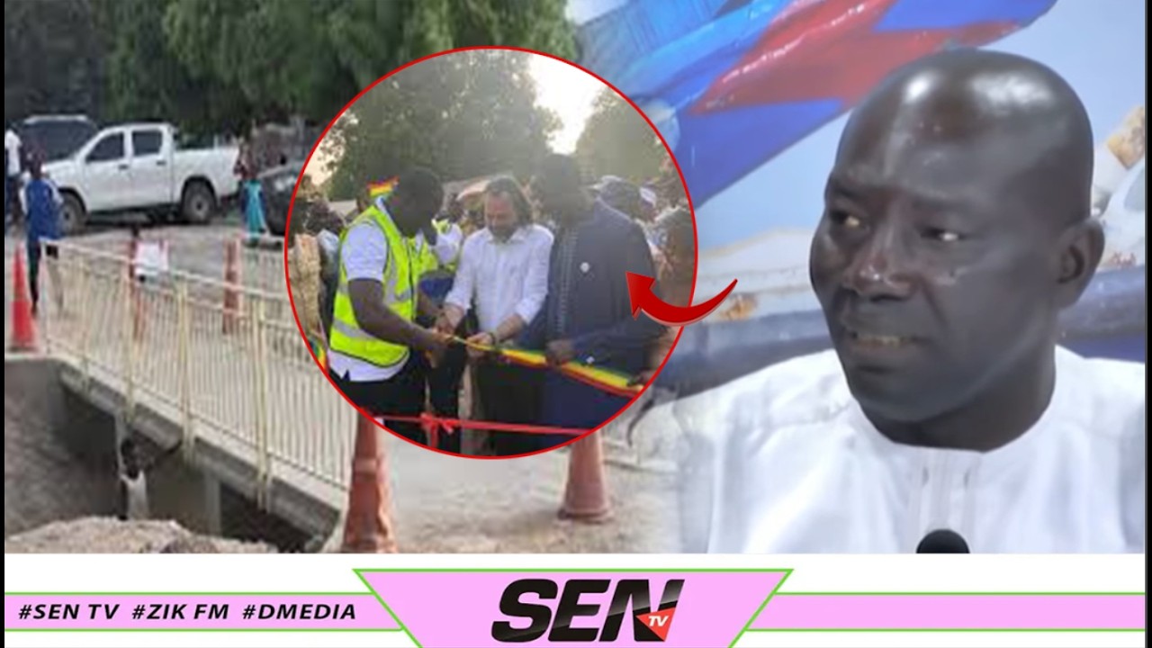 Inauguration d&rsquo;un pont à Bignona : Quand Thierno Diop raille la « prouesse » de 2 ministres de PASTEF