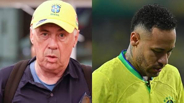 Ancelotti : « La convocation de Neymar dépendra de ses performances, pas des sentiments »