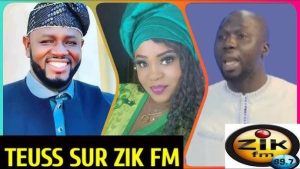 Teuss du lundi 10 Août 2026 sur Zik FM