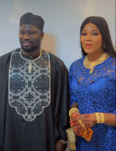 (Photos) – En tenue traditionnelle, Boy Niang 2 et son épouse font sensation