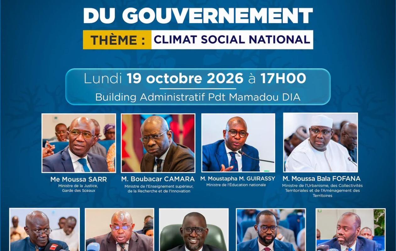 Gouvernement : plusieurs ministres face à la presse ce lundi