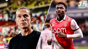 Monaco – Filipe Luís sur Lamine Camara : « Il n’arrête pas de me surprendre et honnêtement je ne le vois jamais fatigué»